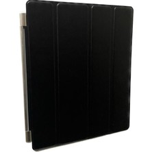 Laxon Clever Magnet Kapak Ipad 2 Ipad3 Ipad4 Uyumlu Magnet Cover Üst Kapak Siyah