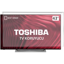 Best Ekran Toshıba 43UA3D63DT Tv Ekran Koruyucu - Toshiba 43" Inç 108 cm 109 Ekran Koruyucu