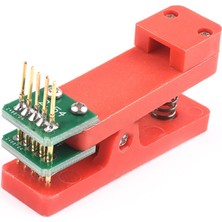 Alkatronik 5 Pin Programlama Aparatı 2.54MM Pogo Pin Yaylı Mandal Klips Seri Üretim Entegre