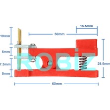 Alkatronik 5 Pin Programlama Aparatı 2.54MM Pogo Pin Yaylı Mandal Klips Seri Üretim Entegre