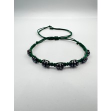 Gümüştel El Sanatları Hematit Doğal Taş Tasarım Bileklik Aaa Kalite Hafıza Konsantrasyon Kıvrak Zeka