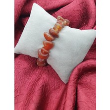 Gümüştel El Sanatları Doğal Akik Taşı Bileklik Doğal Tımbıl