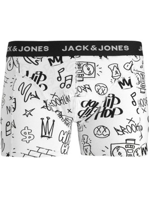 Jack & Jones Jack&jones Jacgraffıtı Erkek 3 Lü Boxer
