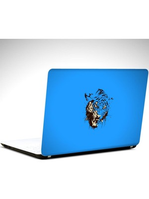 Kaplan Mavi Laptop Sticker