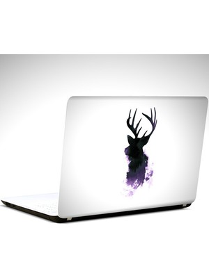 Geyik Minimal Laptop Sticker