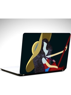 Gitar Laptop Sticker