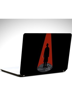 Dedektif Laptop Sticker