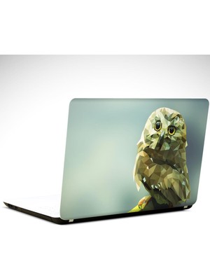 Baykuş Laptop Sticker