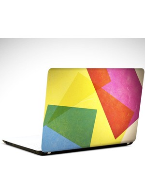 Renkli Desenler Soyut Laptop Sticker