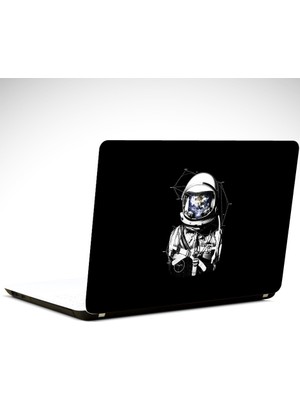 Astronot Laptop Sticker