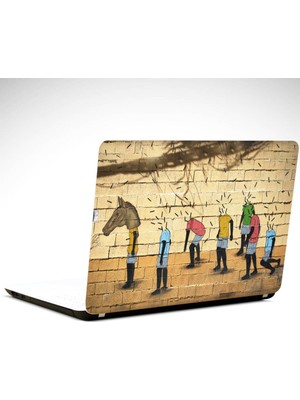 Kafasız Insanlar Laptop Sticker