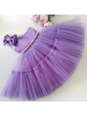 GNL Butik Tasarım Kız Çocuk Tek Omuz Elbise