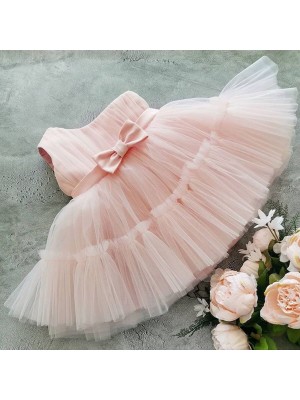 GNL Butik Tasarım Kız Çocuk Tek Omuz Elbise