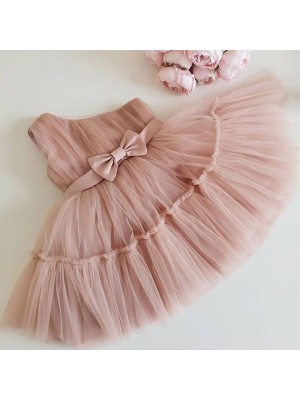 GNL Butik Tasarım Kız Çocuk Tek Omuz Elbise