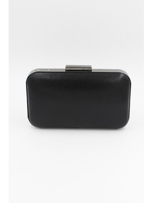 Chantaky 064 270S Siyah Sıvama Abiye Çanta Kadınlar İçin Şık Görünüm ve Ergonomik Tasarım