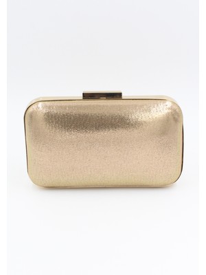 Chantaky 064 270S Pudra Renkli Sıvama Abiye Çanta Kadınlar İçin Şık Tasarım 120 Cm Zincir ile