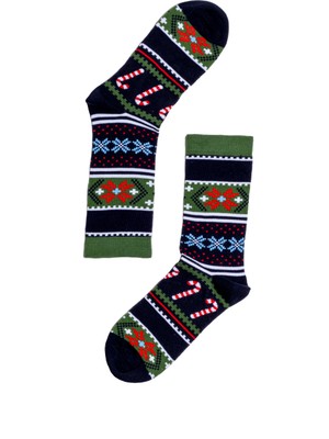 The Socks Company 3'lü Klasik Yılbaşı Temalı Çorap Seti