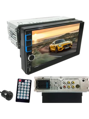 Twogo Double Teyp 4X50W Mirrorlink Bluetooth USB SD AUX FM Özellikli Medya Çalar