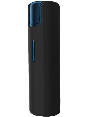 Zigver Qos Kılıf Solid 2.0 Şeffaf Silikon Yumuşak Kılıf Siyah Iqos 2.0 Solid Kılıf