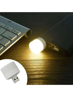 Akyel Ticaret Mini Boy USB Aydınlatma LED Göz Korumalı Okuma Işığı Mini LED Kolay Kullanılabilir USB Gece Lambası
