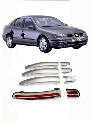 Chromdarwish Seat Toledo Kapı Kolu 4 Kapı 1999-2009