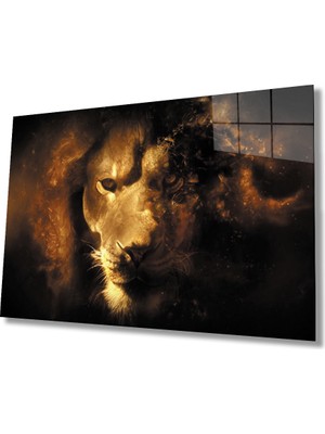 Eliza Home  Aslan Cam Tablo