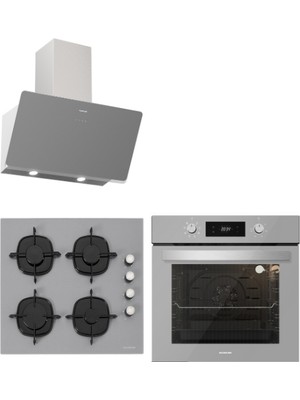 Sılverlıne 3'lü Ankastre Set (BO6504S01-3457 SOHO-CS5335S02)