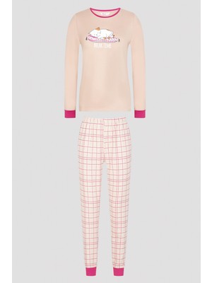 Penti Çok Renkli Break Time Termal Pijama Takımı
