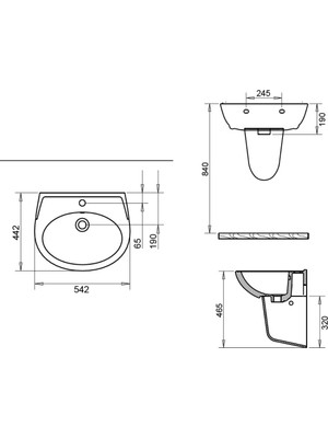 Turavit Polo Yarım Ayak PL1005T