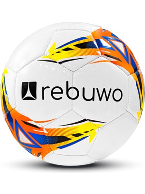 Rebuwo 5 Numara Sert Zemin Futbol Topu Halı Saha Topu Turuncu