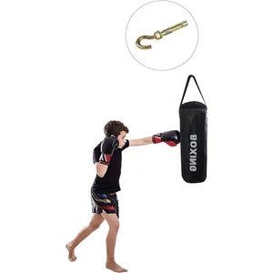 Spor Byfit 53 cm x 20 cm Hazır Dolu Siyah Çocuk Boks Kum Torbası