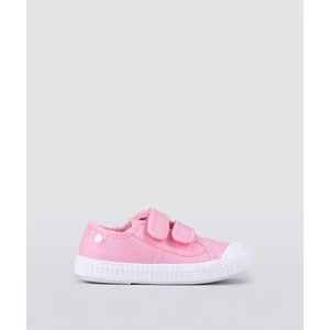 S10199 Berri Velcro Keten Kız Çocuk Ayakkabı Pembe