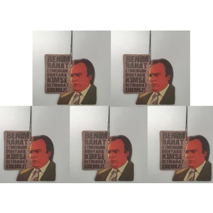Jethızında 5'li Set Kurtlar Vadisi Laz Ziya Tasarımlı Oto Kokusu