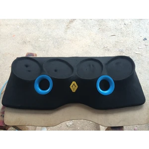 Renault Clio 2 Hb Pandizot Polyesterli  4 Lü Oval Polyester  2 Portlu Kabartmalı**