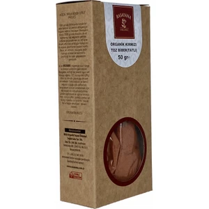 Organik Tatlı Kırmızı Toz Biber 50 Gr.
