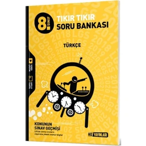 Hız Yayınları 8. Sınıf Türkçe Tıkır Tıkır Soru Bankası