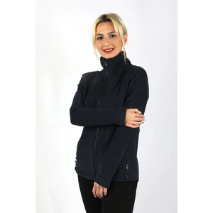 Polar Kadın Kol Fermuarlı Sweatshirt Lacivert