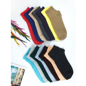 Color Socks 6 Çift Kışlık Kadın Havlu Çorap Seti