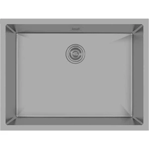 Stella 4465 Mat Gri Nano Teknoloji  Çelik Eviye