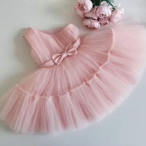 GNL Butik Tasarım Kız Çocuk Tek Omuz Elbise