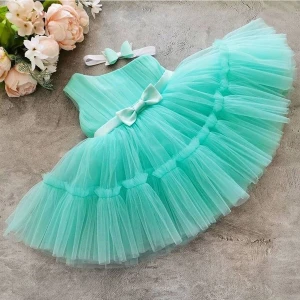 GNL Butik Tasarım Kız Çocuk Tek Omuz Elbise
