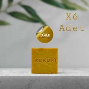 Kükürtlü Doğal Sabun 6 Adet