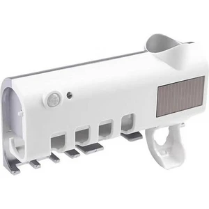 Haitun Yeni Moda Otomatik Diş Macunu Dağıtıcı Diş Fırçası Tutucu Banyo Ürünleri Duvar Montaj Raf Banyo Seti Diş Macunu Sıkacağı (Yurt Dışından)