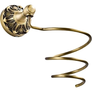 Haitun Antika Banyo Aksesuarları Seti Bronz Vintage Pirinç Saç Kurutucu Tutucu Wc Kağıt Havlu Askısı Yüzük Sabun Sepeti Robe Kanca Kapmak Barlar | Banyo Donanım Setleri (Yurt Dışından)