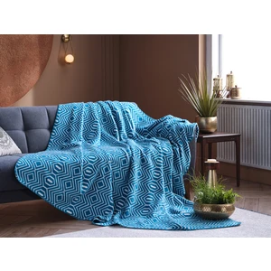 Doqu Home Asude Tek Kişilik Battaniye - Mavi