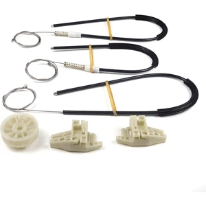 Renault Megane MK2 2002-2008 4/5 Kapı 8200325135 İçin Ön Sağ Kapı Cam Kriko Tamir Seti