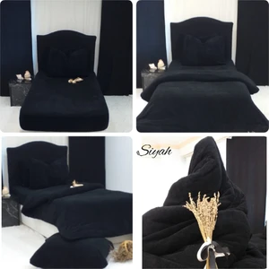 Siyasastar Welsoft Kumaş Çift  Kişilik Çarşaf Takımı Düz Desen