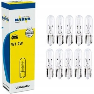 10 Adet Narva 12V. W1.2W Mini Dipsiz Ampul 17037 Ean: 4013790205056