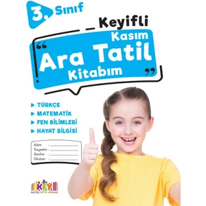 Kaliteli Eğitim Yayınları 3. Sınıf Kasım Ara Tatil Kitabım