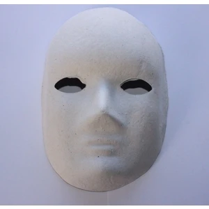 Boyanabilir Boyama Maskesi ( Erkek ) Kağıt Karton Maske 1 Adet